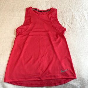Nike Running Dri-Fit Athletic Tank-top - size XS - Pink color
